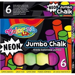 Farbkreide jumbo NEON 6...