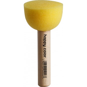 Round Happy Color sponge brush