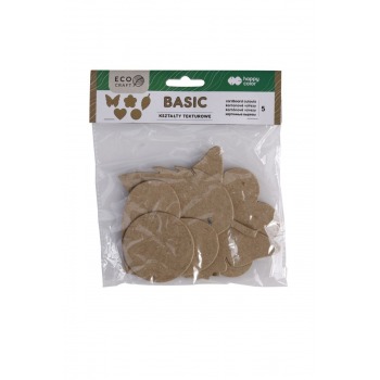 Cardboard shapes Happy...