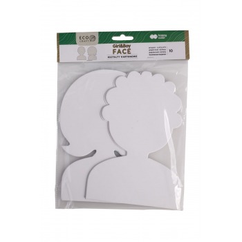 Cardboard shapes 25cm 10pcs...