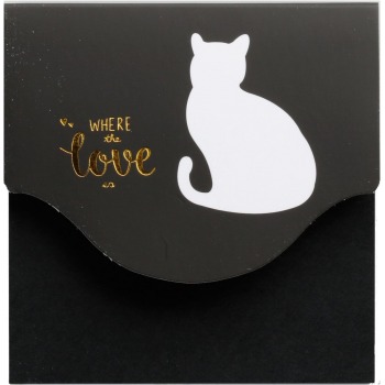 Adhesive note 76x76 MG Black