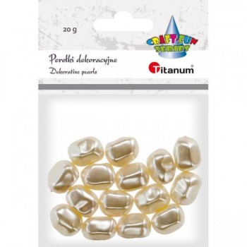 Decorative pearls 12x16 mm...