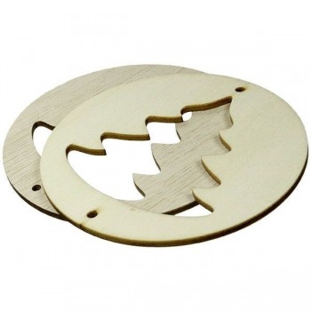 Dekorationen, Holzanhänger...