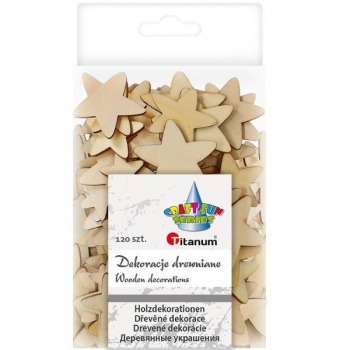 Wooden stars 3 sizes...