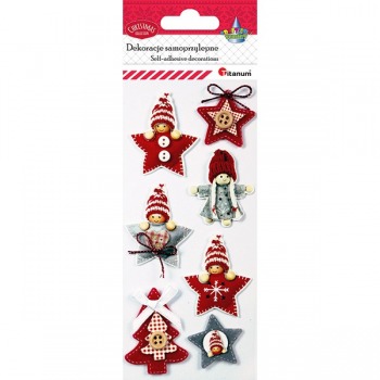 Decorative stickers, stars,...