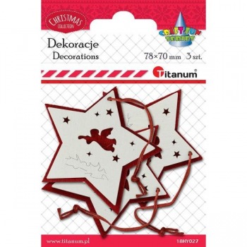 Zawieszka filcowo-drewniana...