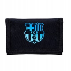 Portfel czarny FC Barcelona...