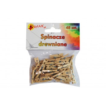 Spinacze drewniane klamerki...