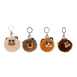 Brelok pompon 7 cm Lew 40354