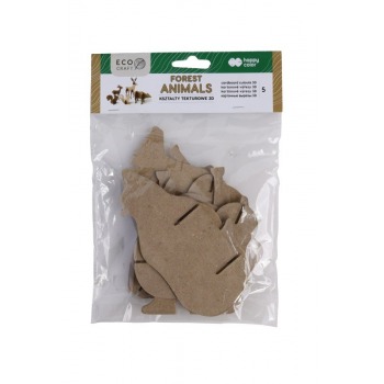Cardboard shapes 3D FOREST...