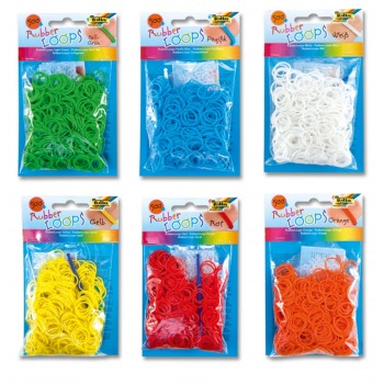 Colored elastic bands 500...