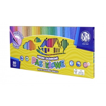 50 ASTRA Pastellfarbenstifte
