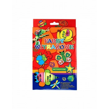 Buntglasfarbe zum Bemalen...