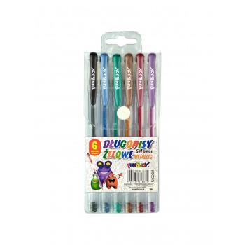 Metallic-Gelstift 6 Farben...