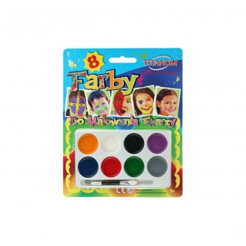 Face paints 8 colors of...