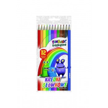 Triangular colored pencils...