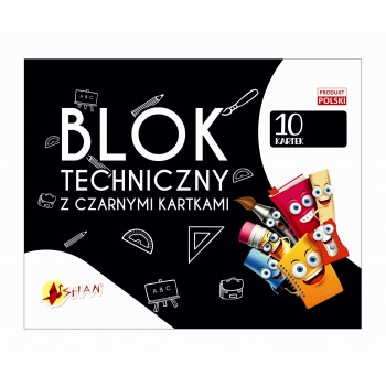 Technical block with black...