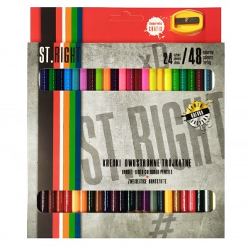 Kredki ołówkowe dwustronne...