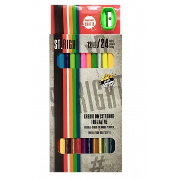 Kredki ołówkowe dwustronne...