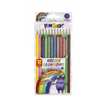 Glitzerstifte 12 Farben Fun...