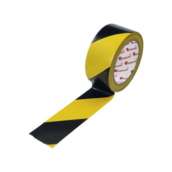 Warning tape, black and...