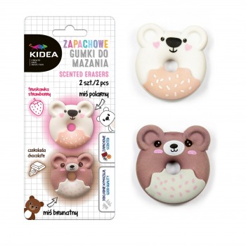 Erasers scented bears 2 pcs...