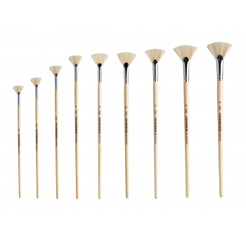 Fan brush made of Happy...