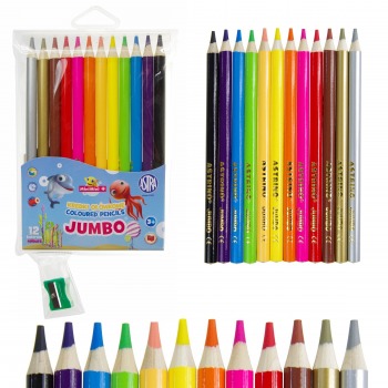 Kredki ołówkowe grube JUMBO...