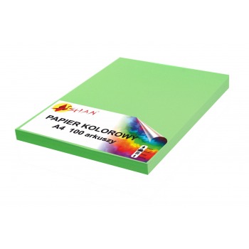 Colored paper A4 120g green...