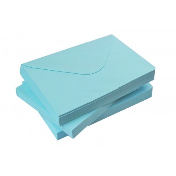 Light blue envelopes 120 g...