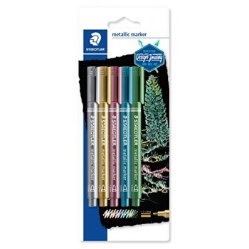 Metallic markers set of 5...