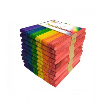 Kreative bunte Holzstäbchen...