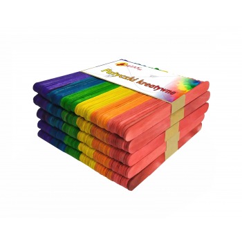 Kreative bunte Holzstäbchen...