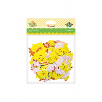 Schaumstoff-Sticker Hühner...